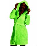 Reflexní zeleno žlutý dámský župan huňatý 1Z1368 zelená – Zboží Mobilmania