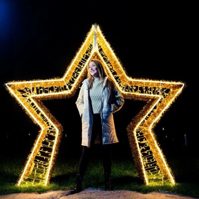 DECOLED LED světelná brána hvězda teple bílá 510 × 410 × 75 cm, 36 V, příkon 95,2 W, ze 4 dílů – Hledejceny.cz