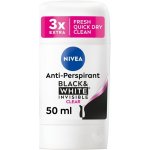Nivea Invisible for Black & White Clear deostick 50 ml – Hledejceny.cz