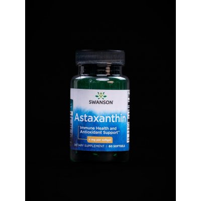 Swanson Astaxanthin 4 mg 60 softgel kapslí – Hledejceny.cz