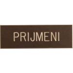 MILITARY RANGE Jmenovka personalizovaná PLAST připínací – Zboží Dáma