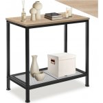 tectake 404274 odkládací stolek filton, industrial světlé dřevo – Zboží Dáma