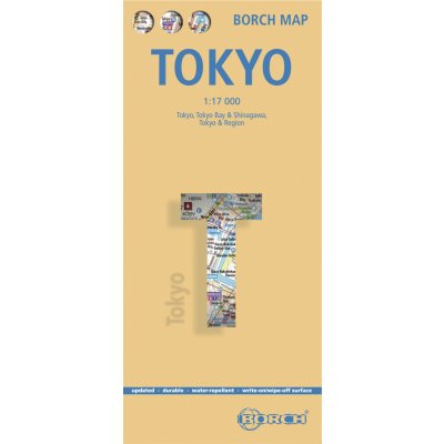 Tokyo 1:17t mapa Borch