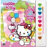 Jiri Models Omalovánky set s barvami A4 Hello Kitty – Sleviste.cz
