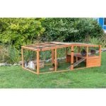 Trixie Venkovní výběh pro hlodavce XL s víkem 233 x 79 x 116 cm – Sleviste.cz