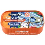 Nekton Sardinky v rostlinném oleji pikantní 125 g – Hledejceny.cz