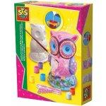 SES Creative omítka sova – Zboží Mobilmania