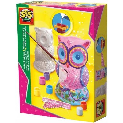 SES Creative omítka sova – Zboží Mobilmania