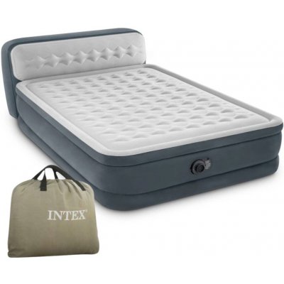 INTEX QUEEN DURA-BEAM SERIES HEADBOARD AIRBED WITH BIP 64448 – Zboží Dáma