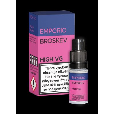 Imperia EMPORIO HIGH VG Broskev 10 ml 0 mg – Hledejceny.cz