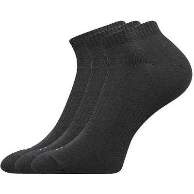 VOXX Tři páry bavlněných ponožek černých – Zboží Mobilmania