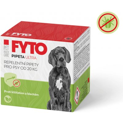 FYTO pipeta ULTRA pro psy od 20kg 6x10 ml – Hledejceny.cz