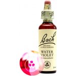 Bachovy květové esence kapky Water Violet Žebratka bahení 20 ml – Hledejceny.cz