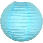 Lampion světle modrý 25cm