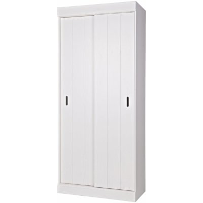 Woood Row bílá 85 x 195 x 44 cm – Sleviste.cz
