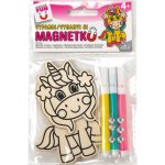 ARGUS Kreativní tvoření vybarvi si magnetku jednorožec II. 19260014 – Sleviste.cz