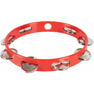 GW Tamburína plast 8 Červená – Zboží Dáma