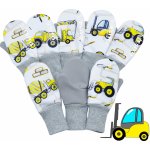 Esito Palcové rukavice Zvířátko softshell bílé – Hledejceny.cz