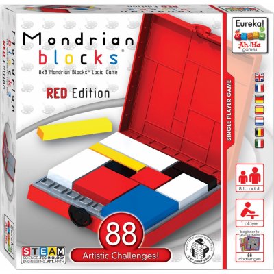 Ah!Ha Mondrian Blocks Red plastový hlavolam – Zbozi.Blesk.cz