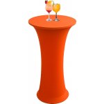 CANDeal Napínací potah na barový stůl Bistro oranžová 60x110cm