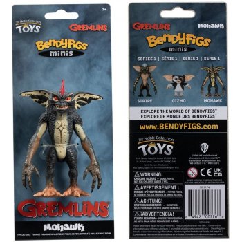 Noble Collection Gremlins Mohawk BendyFigs