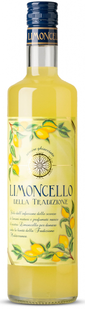 Limoncello Tradizione 25% 0,7 l (holá láhev) alkohol od výrobce Bonollo Limoncello Tradizione 25% 0,7 l (holá láhev)