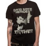 David Bowie tričko Heroes Earls Court – Hledejceny.cz