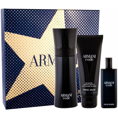 Giorgio Armani Code toaletní voda pánská 75 ml – Zboží Mobilmania