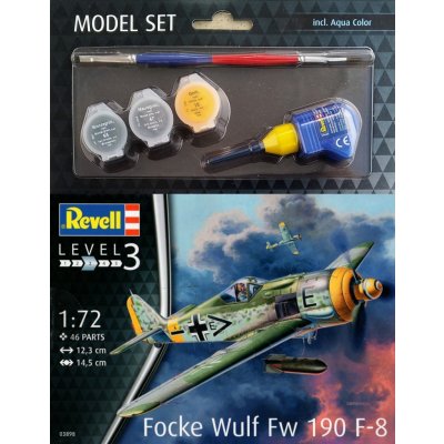 Revell Focke Wulf Fw-190 F-8 ModelSet 63898 1:72