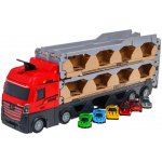 Majlo Toys Nákladní auto se 6 autíčky a odpalovačem Katapult Truck – Zboží Dáma