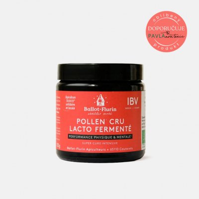Ballot-Flurin Lacto fermentovaný Bio polyflorální pyl 125 g – Hledejceny.cz