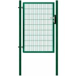 PILECKÝ Branka jednokřídlá PILOFOR SUPER poplastovaná 1090 x 1780 mm zelená – Zboží Mobilmania