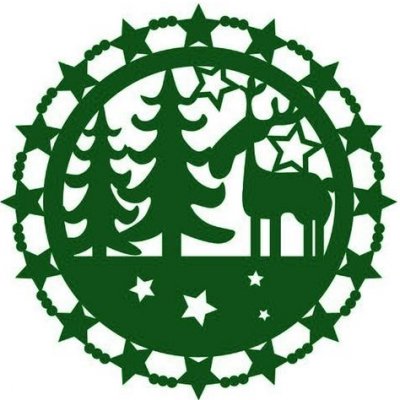 Toro prostírání VÁNOČNÍ KULATÉ 33CM PLSTĚNÉ – Zboží Dáma