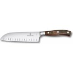 Victorinox Japonský nůž Santoku s výbrusy Grand Maître dřevo 17 cm – Sleviste.cz