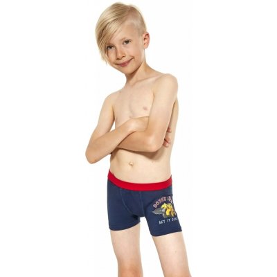 Cornette chlapecké boxerky 701/75 110/116 tm. modrá – Hledejceny.cz