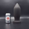 Anální kolík Topped Toys Deep Space 110 Obsidian prémiový silikonový anální kolík 25 x 8,9 cm
