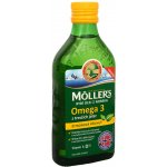 Möller's Omega 3 olej citronová příchuť 250 ml – Sleviste.cz
