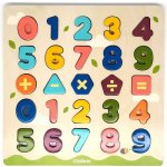 Mideer vkládací puzzle Čísla – Zboží Mobilmania