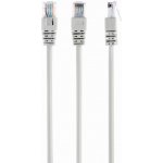 Gembird PP12-1M UTP, Cat5e, Patch, 1m, šedý – Zboží Živě