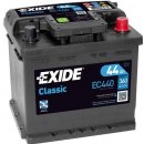  Exide Classic 12V 44Ah 360A EC440