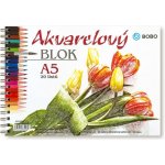 Bobo sešit Akvarelový blok A4 čistý 20 listů – Sleviste.cz