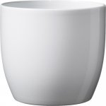 Soendgen Keramik Keramický květináč Basel lesklý 16 cm bílý – Hledejceny.cz