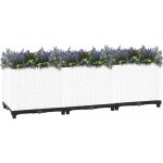 VidaXL Vyvýšený záhon 120 x 40 x 38 cm polypropylen – Zboží Mobilmania