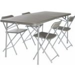 Vango ORCHARD XL 182 TABLE AND CHAIR SET grey Šedá stůl a židle – Zboží Dáma