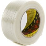 3M vláknitá lepicí páska transparentní 50 m x 50 mm – Zboží Živě