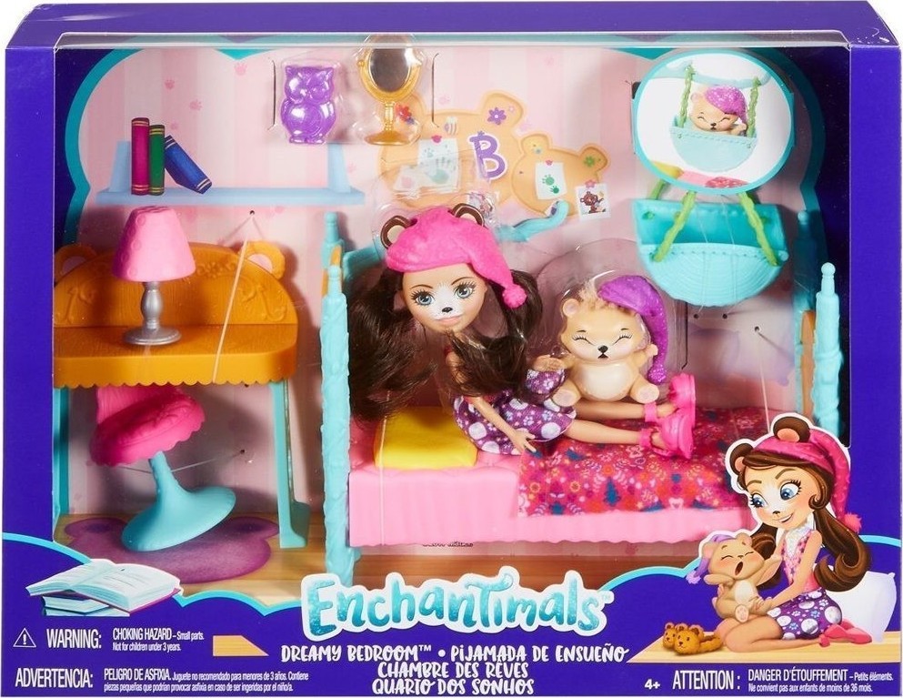 Mattel ENCHANTIMALS Domácí pohoda Postel snění od 599 Kč - Heureka.cz