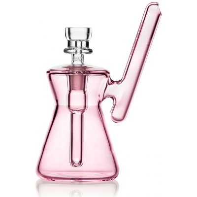 GRAV® Skleněný Bong Hourglass 12 cm Růžová – Hledejceny.cz