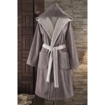 Soft Cotton krátký župan Leaf s kapucí Hnědá – Hledejceny.cz