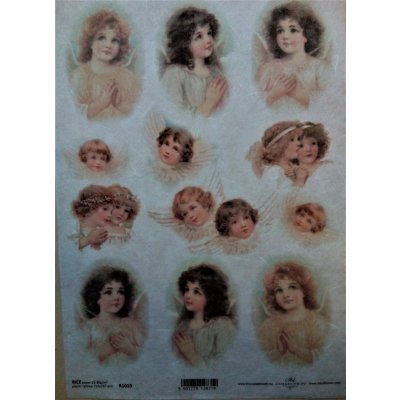 Itd. Collection Rýžový papír Andílci A4 – Zbozi.Blesk.cz