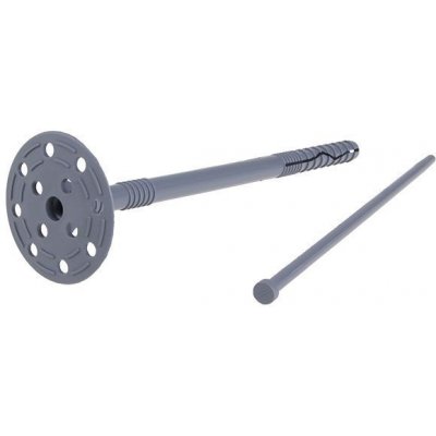 Fasádní hmoždinka talířová, ø 10 × 180 mm, 100 ks 39218 – Sleviste.cz